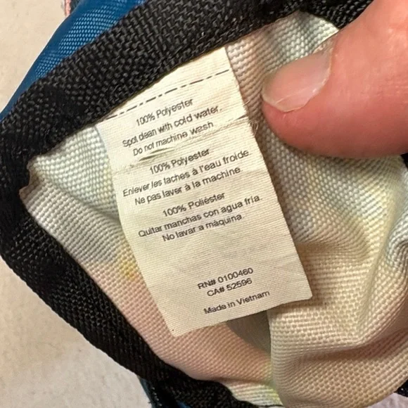 Kavu Multicolor Geometric Print with Blue Logo Patch - Picture 4 of 7